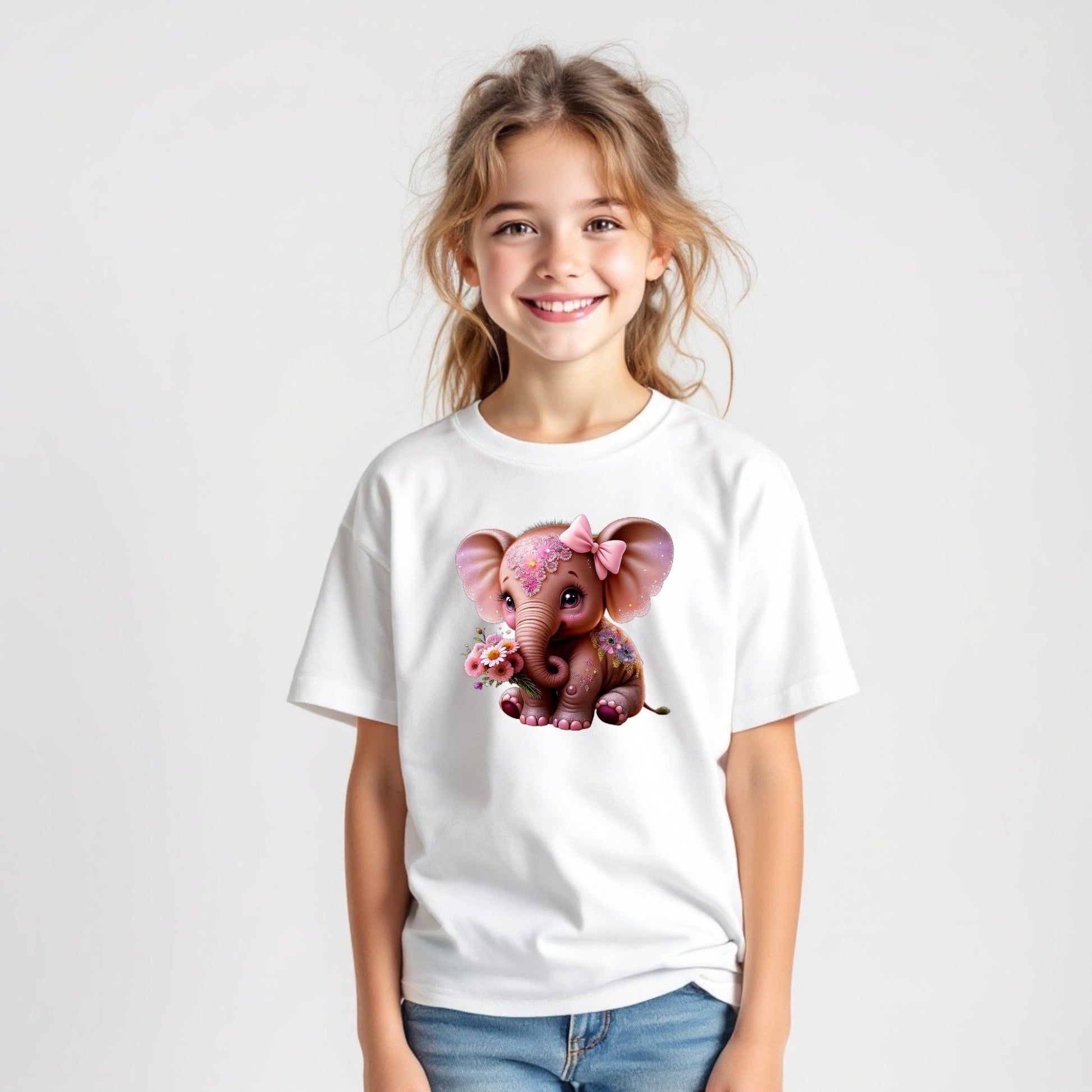 Baby Girl Elephant Digital