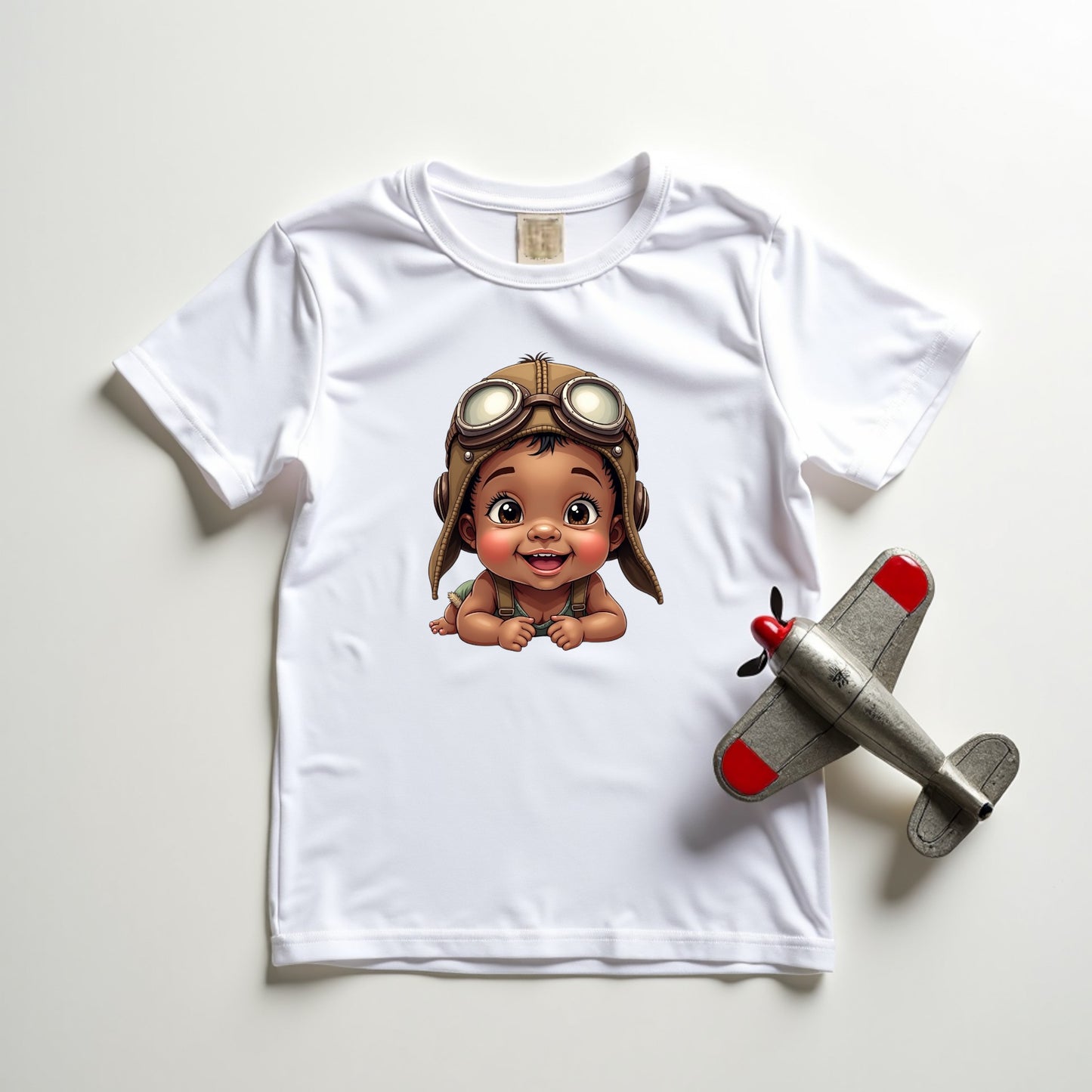 Aviator Afro Boy Clipart Digital Download, Baby Shower Birthday DIY Decorations