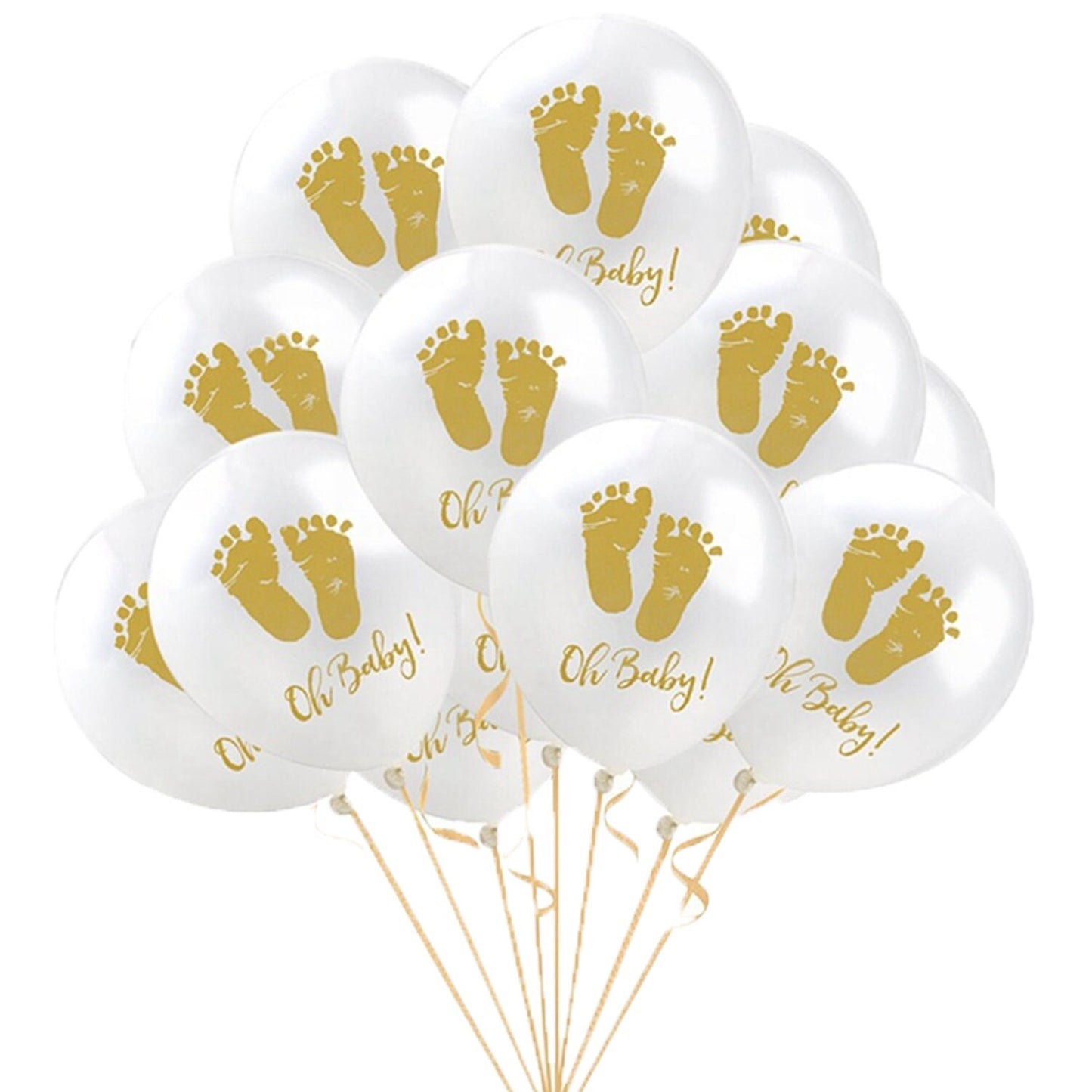 Oh Baby It's a Girl Boy Balloons Baby Shower Girl Boy Party Decoration Backdrop