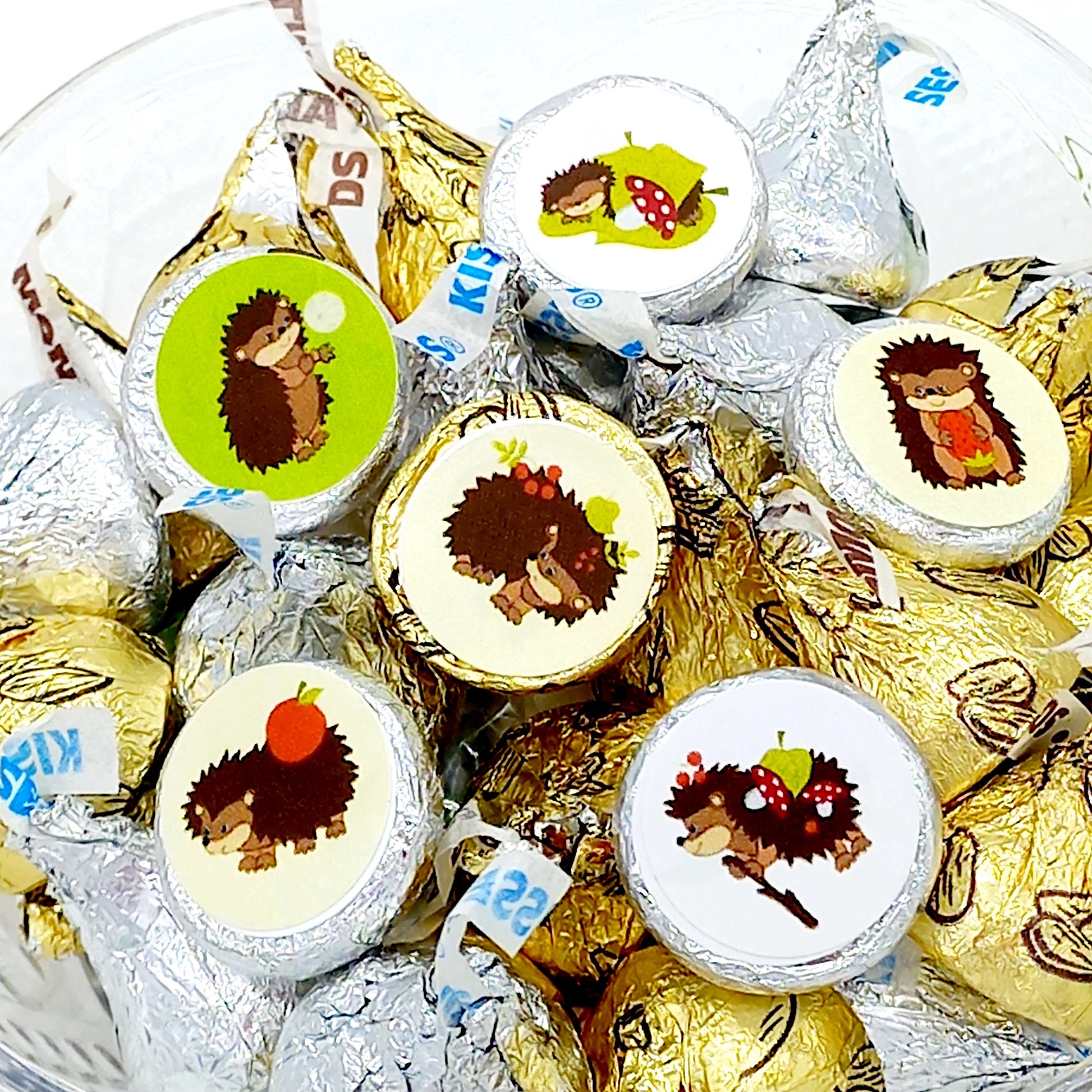 forrest birthday candy bar stickers