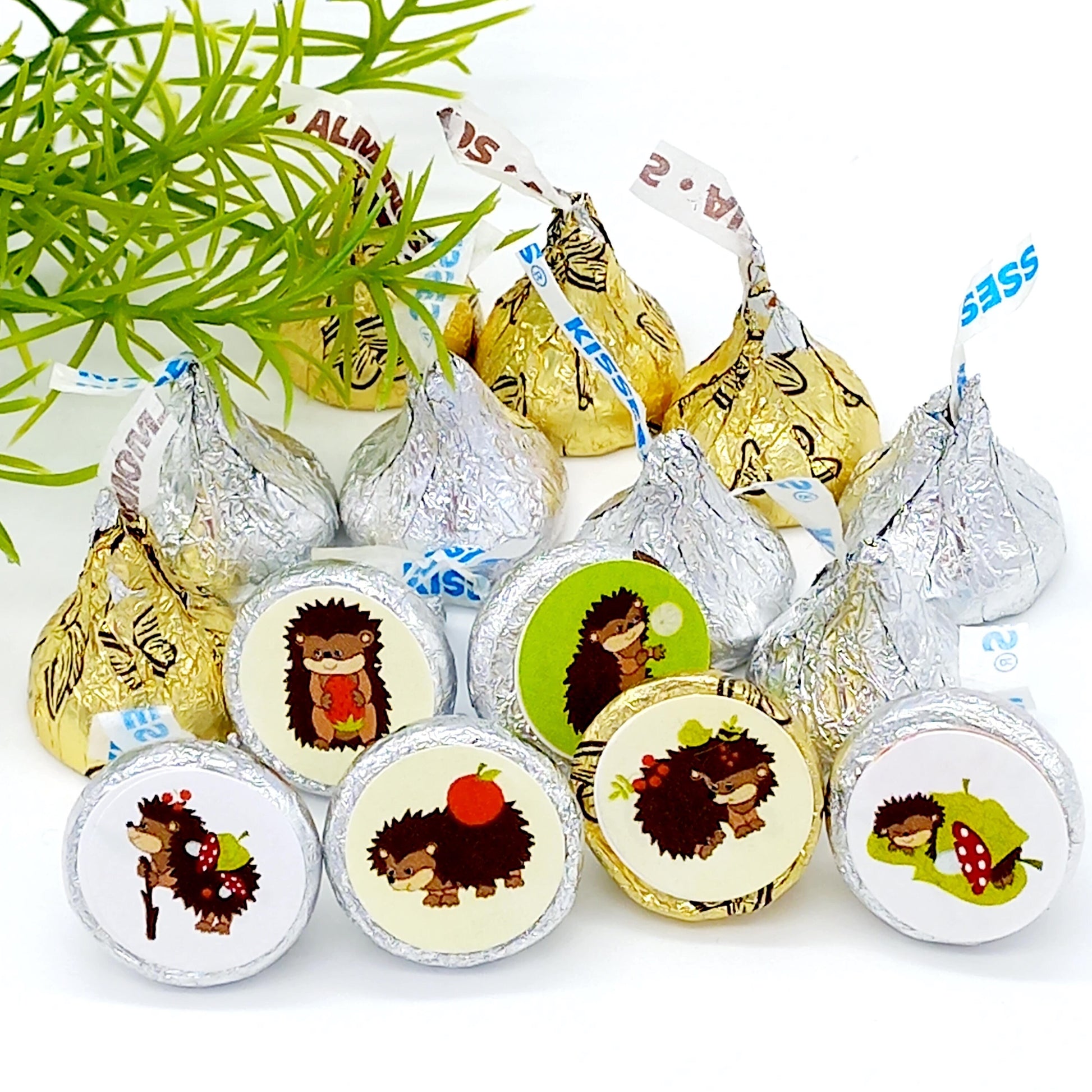 Baby Shower Candy Kiss Labels