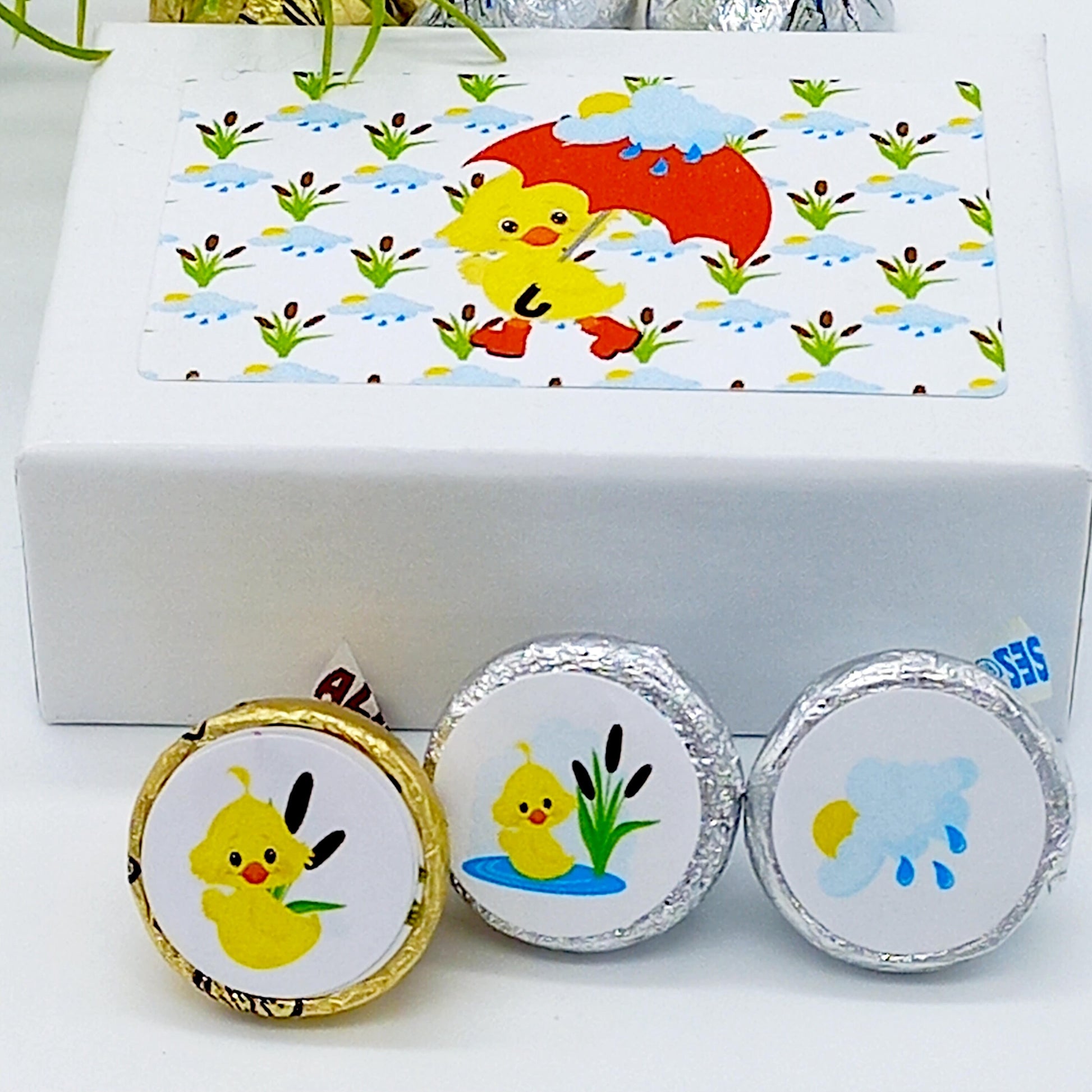 duck party favor labels