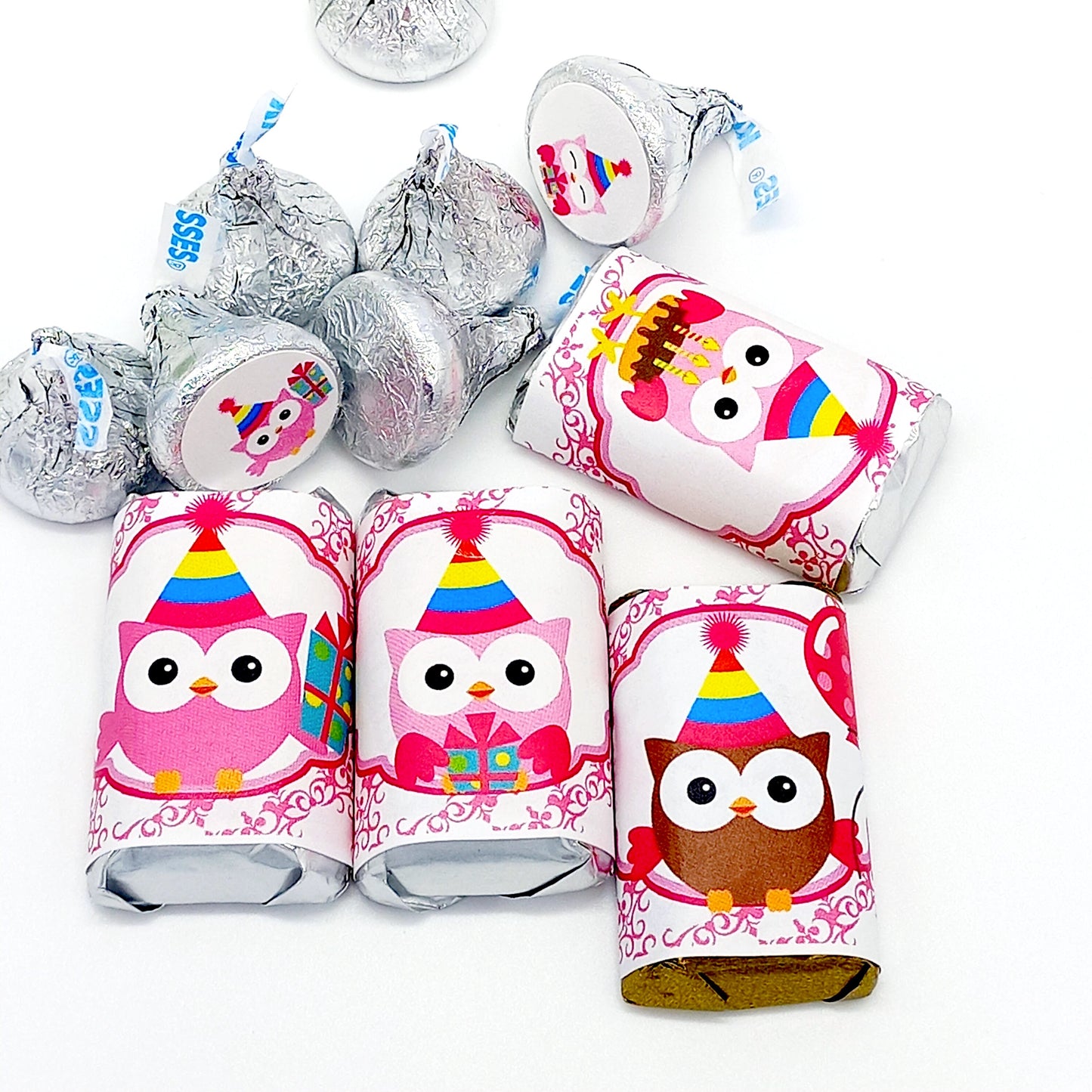 first birthday candy labels