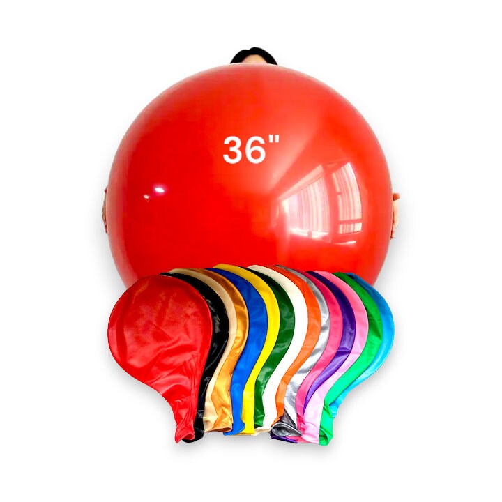 Giant Balloon, 36" Photo Backdrop Latex Jumbo Balloons, Wedding Photo Prop Birthday Baby Shower Decor Big Round Balloons