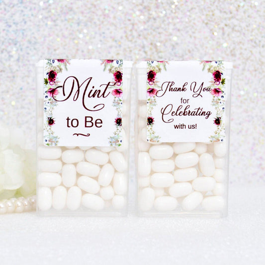 Tic Tac labels party favor mint to be stickers