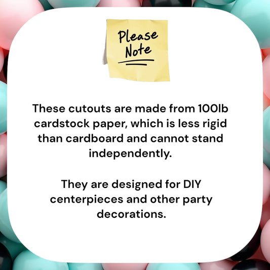 Cutouts Centerpieces Cherry Strawberry Orange Berry Sweet African American Baby Girl