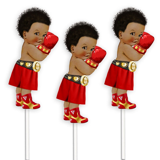 3 Baby Boy Boxer Little Prince Red Shorts -Baby Boy Boxer Red Shorts-boxer boy birthday