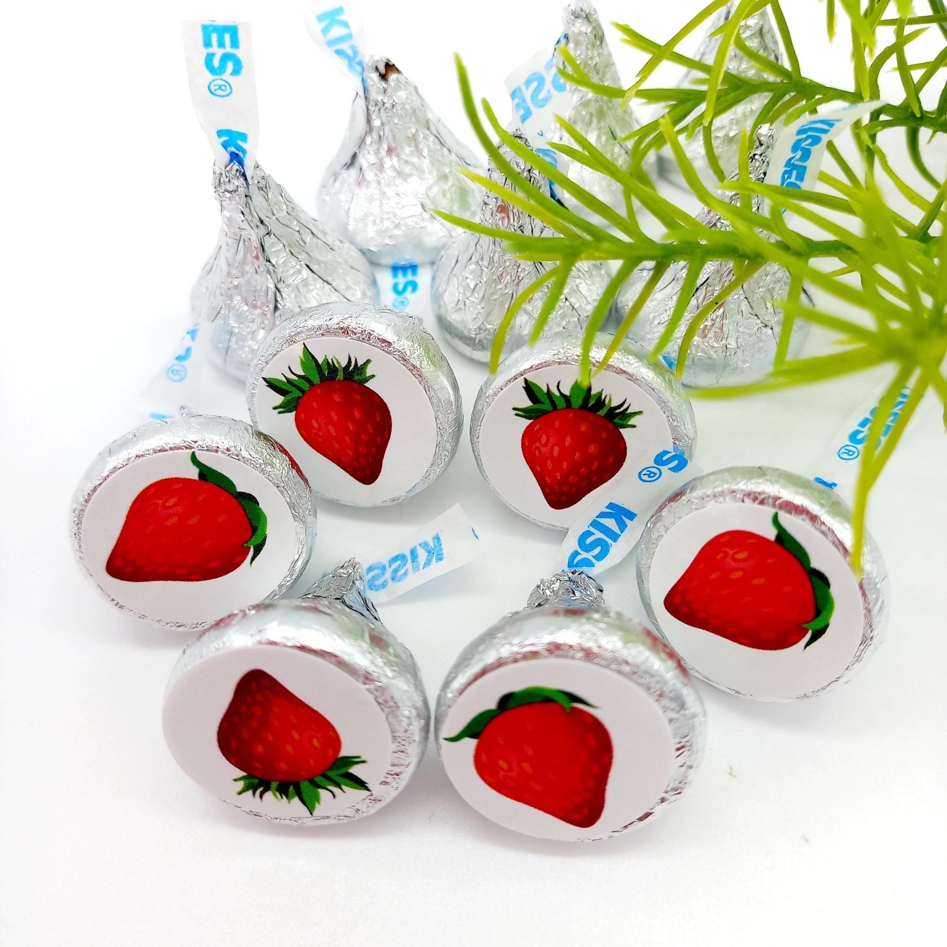 Strawberry Candy Labels for Baby Shower Birthday Party Decoration -candy labels-strawberry