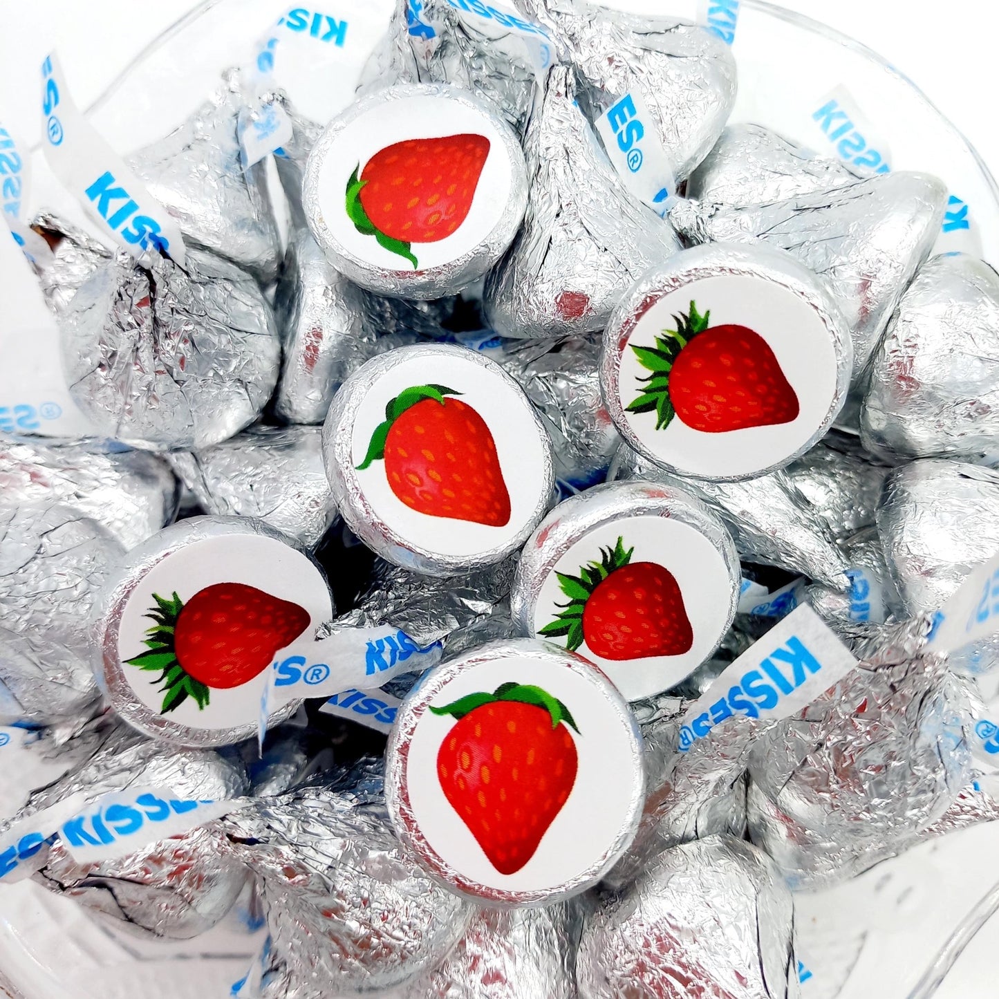 Strawberry Candy Labels for Baby Shower Birthday Party Decoration -candy labels-strawberry