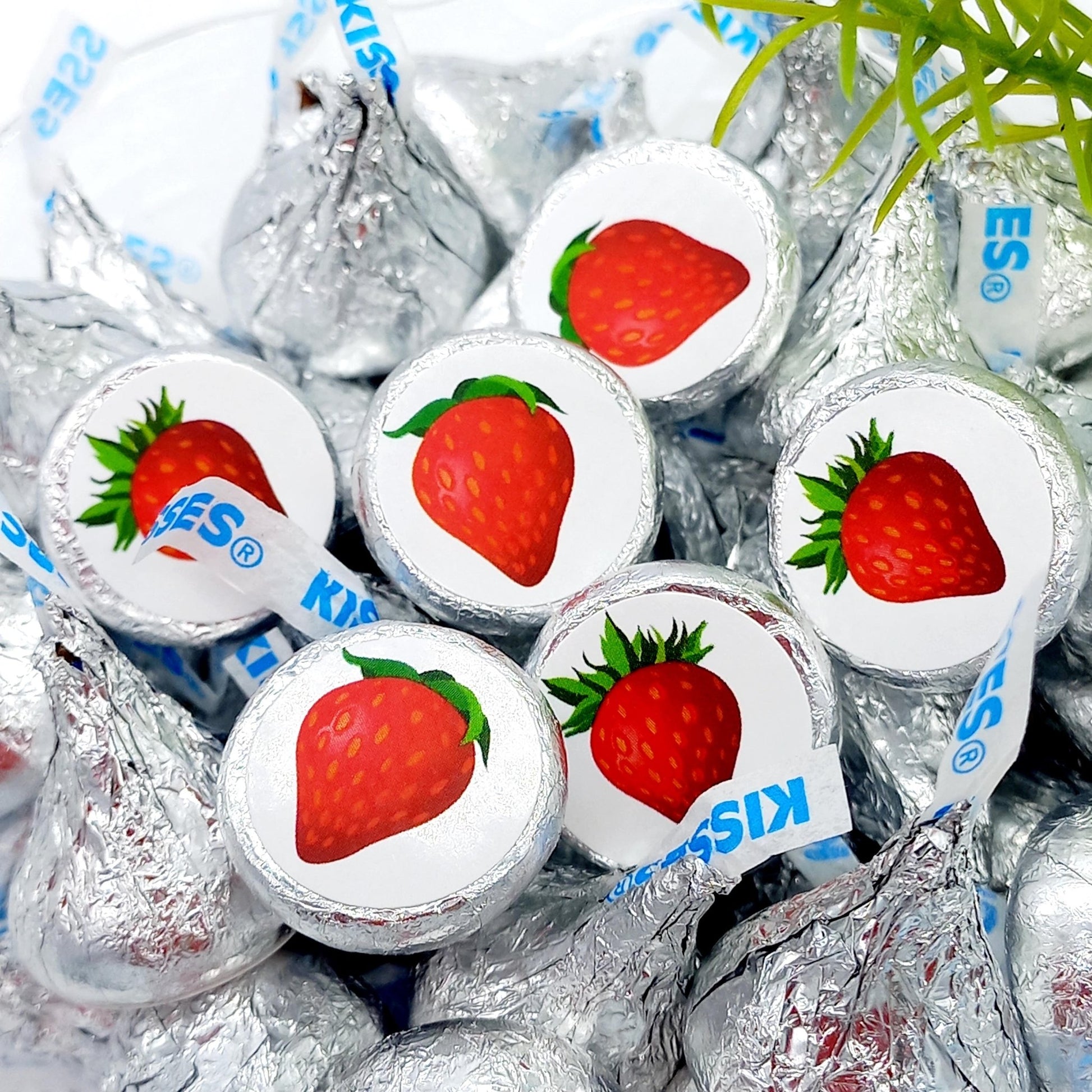 Strawberry Candy Labels for Baby Shower Birthday Party Decoration -candy labels-strawberry