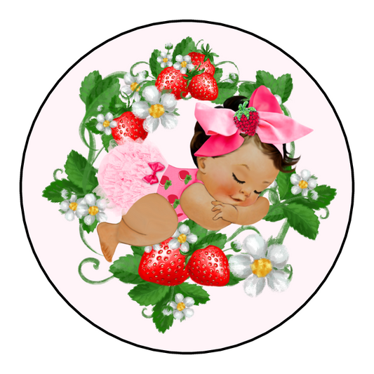 Strawberry Baby Shower Decoration