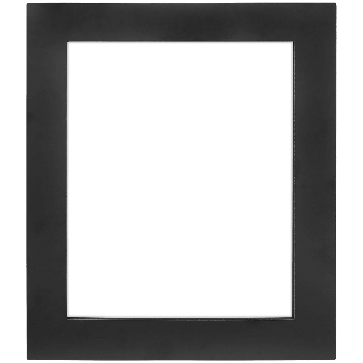 Black aluminum photo frame 8x10 blank