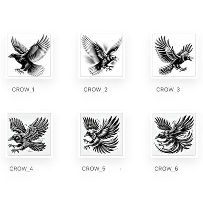 Bird Crow Engraved Tumbler: Gothic Travel Mug with Handle 40 Oz