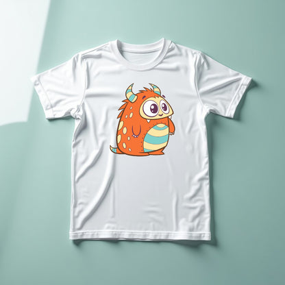Cute Monster Vector Digital Cutting File for T-Shirts