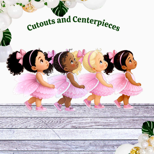 Fairy Baby Shower 1st Birthday Table Centerpiece 