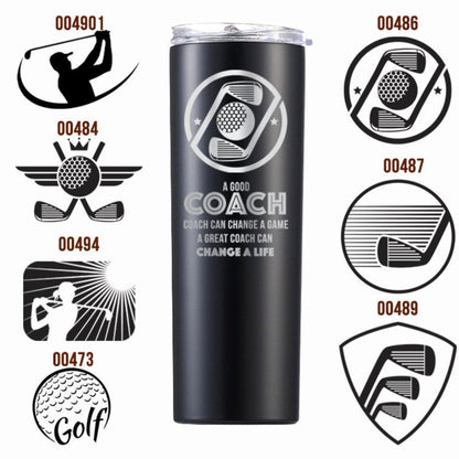 Golf Coach Gift Tumbler 20 Oz