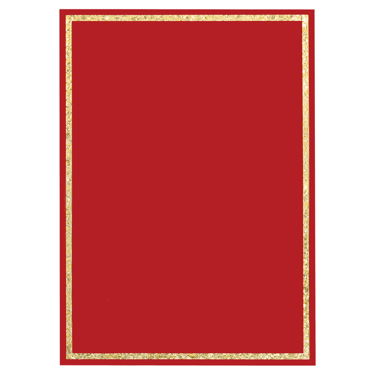 7" x 10" Red/Gold Florentine Frame Plaque Plate, custom engraved award plate