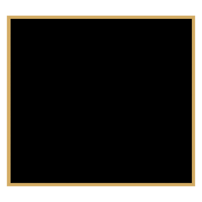2 1/2" x 2 3/4" Black Laserable Brass Plaque Plate with Gold Border, custom laser engraved