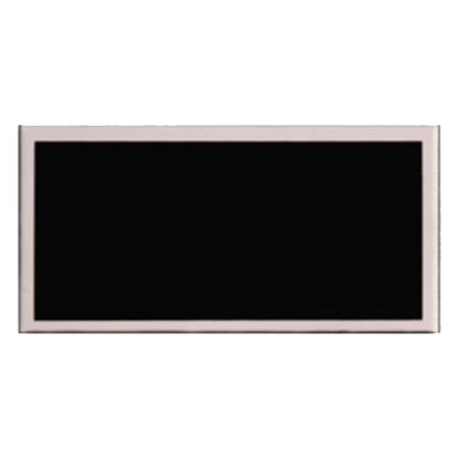 1 1/2" x 3" Laserable Aluminum Black Plate with Silver Border, custom laser engraved