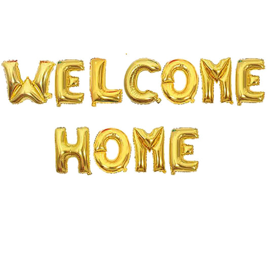 16” Welcome Home Banner Balloons, Welcome Military, Baby Arrival