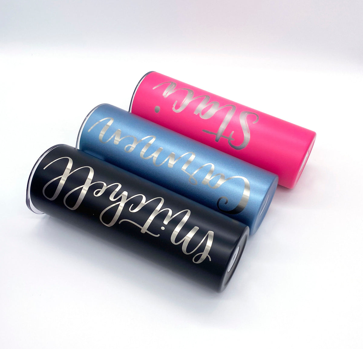 Custom Tumblers with Names, 20 oz | Bridesmaid & Employee Gifts