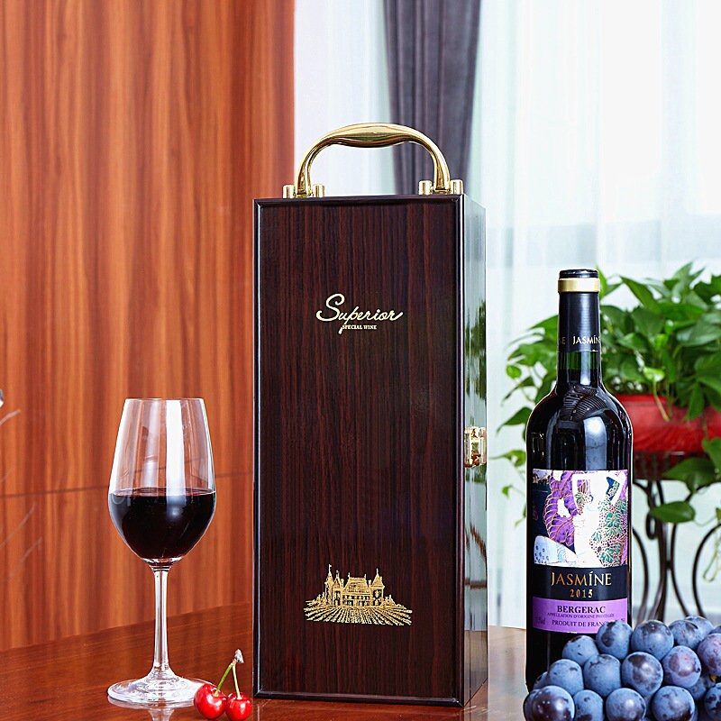 Personalized Wine Box with Tools Decoration Gift for Man Woman Wedding Birthday