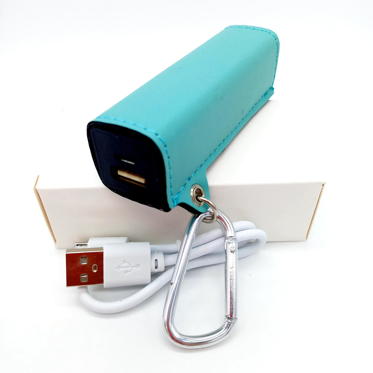Personalized Faux Leather Power Bank