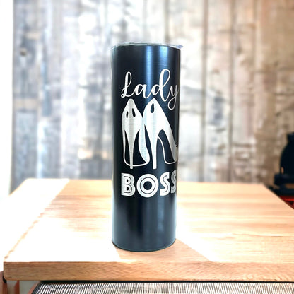 Lady Girl Boss Tumbler 20 Oz Business Woman