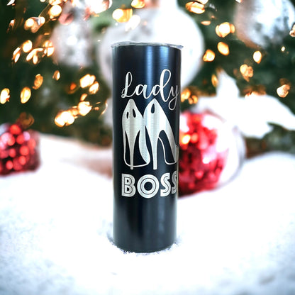 Lady Girl Boss Tumbler 20 Oz Business Woman