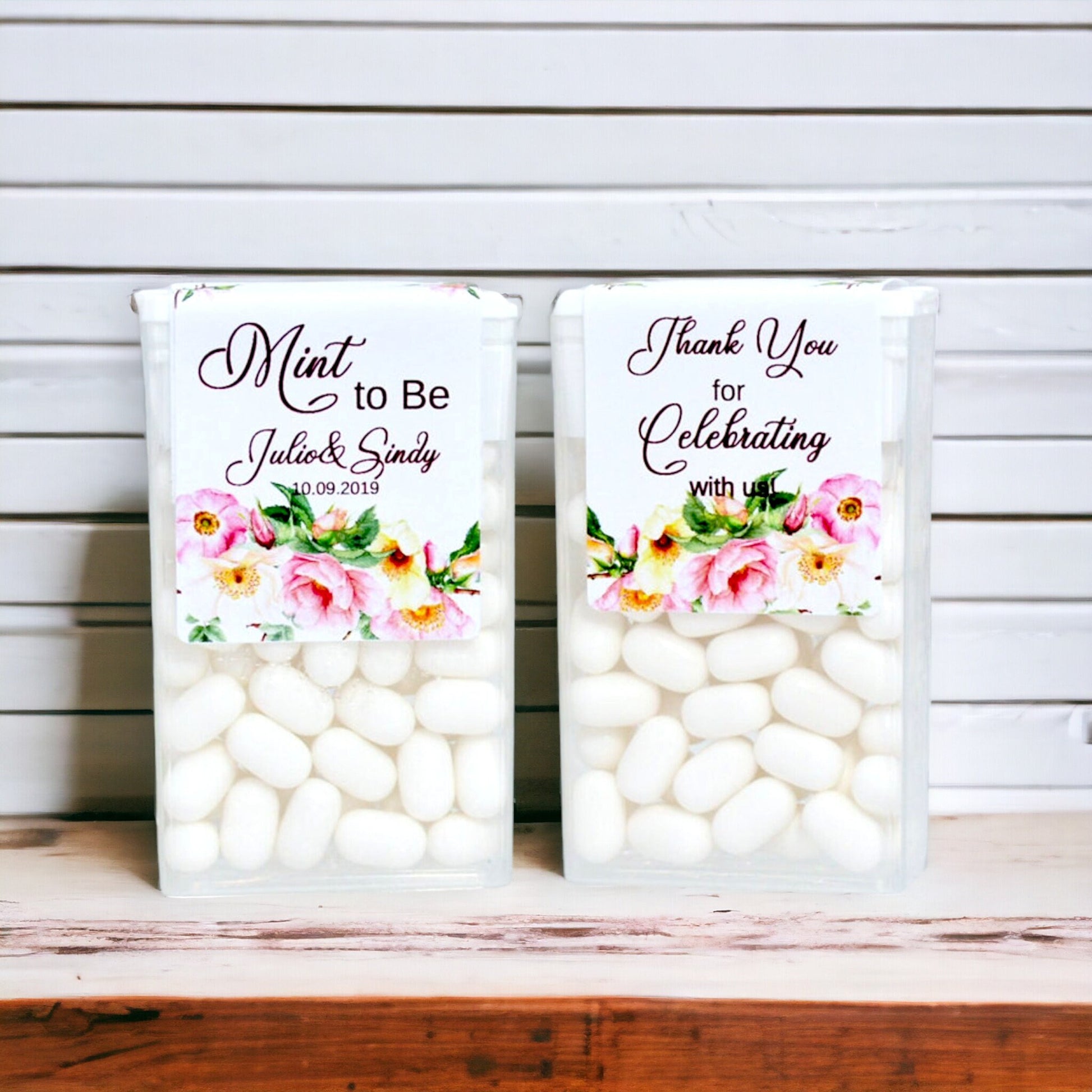 Tic Tac Labels Stickers, Bridal Shower Tic Tac Favor Labels, Mint to Be Labels, Bridal Shower Favors