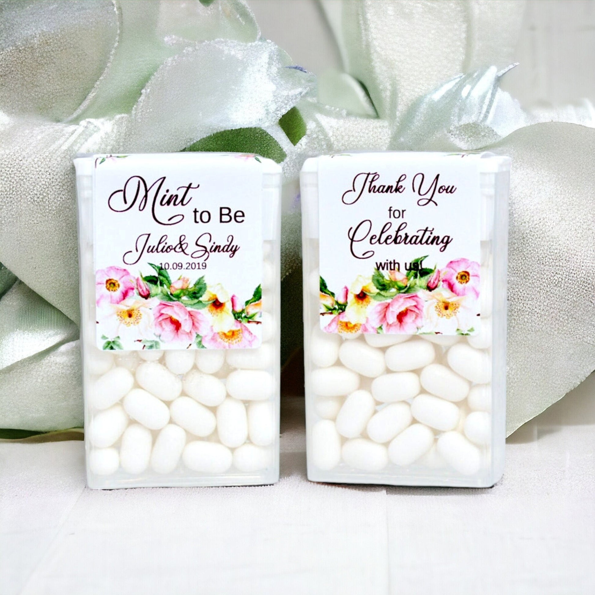 Tic Tac Labels Stickers, Bridal Shower Tic Tac Favor Labels, Mint to Be Labels, Bridal Shower Favors