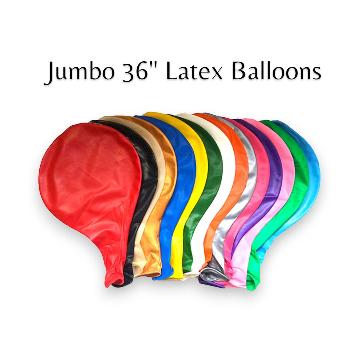 Jumbo latex 36 inches balloons