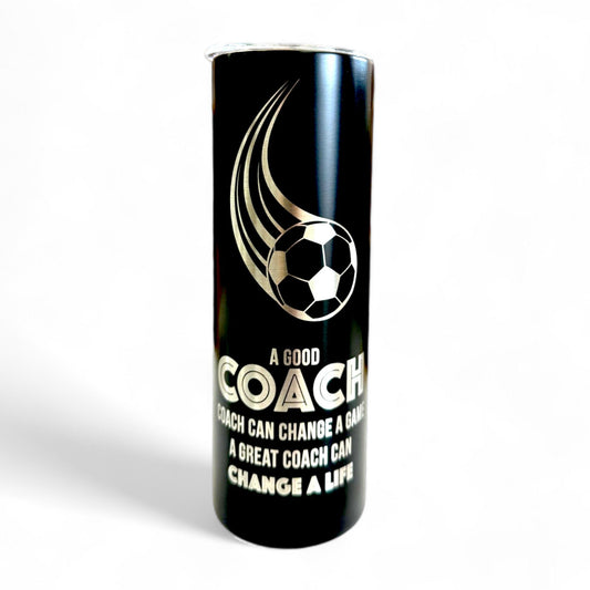 Custom Soccer Coach Tumbler Gift for Coaches