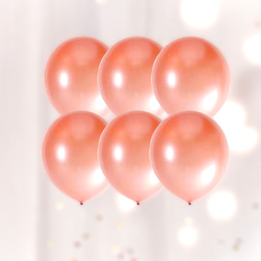 10" 100 Rose Gold Balloons Wedding Birthday Baby Shower Party Decoration