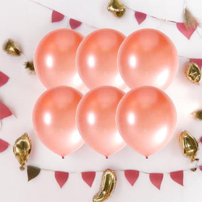 10" 100 Rose Gold Balloons Wedding Birthday Baby Shower Party Decoration