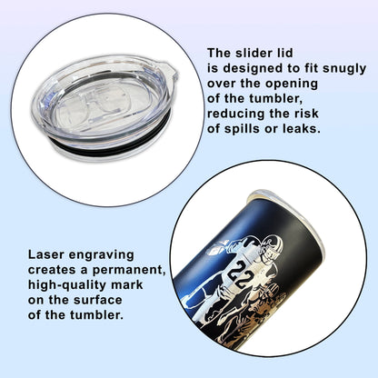 Custom Soccer Coach Tumbler Gift for Coaches