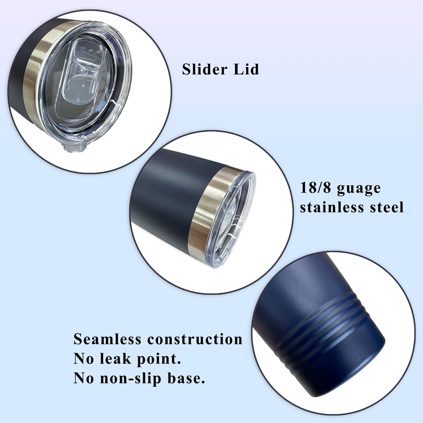 Personalized Godfather Tumbler Laser Engraved Travel Mug with Handle