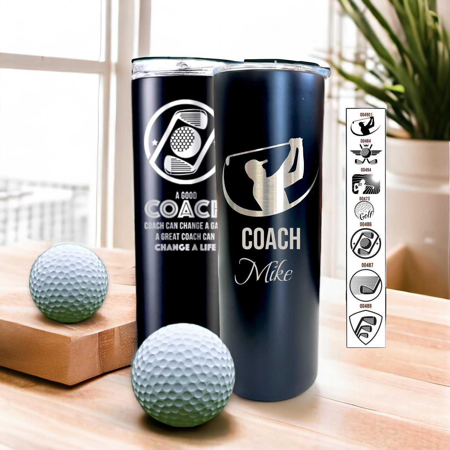 Golf Coach Gift Tumbler 20 Oz