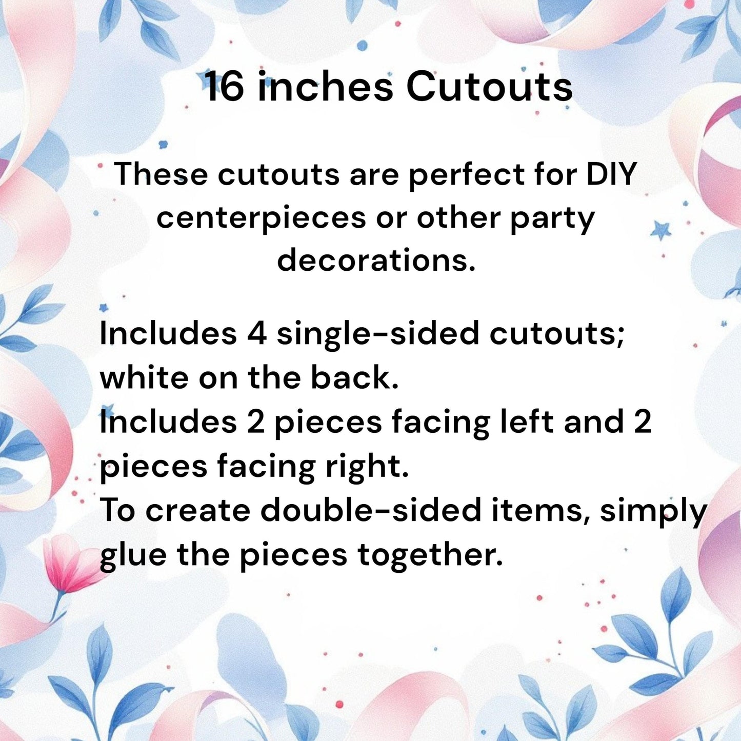 Denim Baby Boy Cutouts Blue Jeans Party Centerpieces