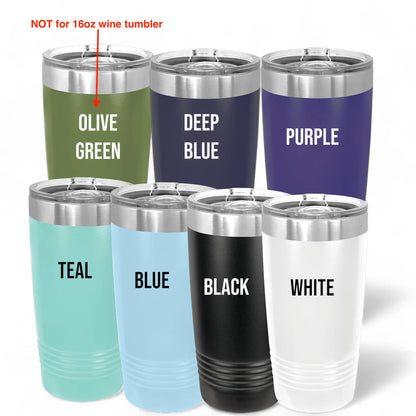Personalized Graduation Tumbler – Class of 2026 Laser Engraved Cup