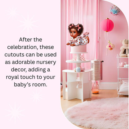 Strawberry Baby Girl Cutouts Berry 1st Birthday Party Centerpieces