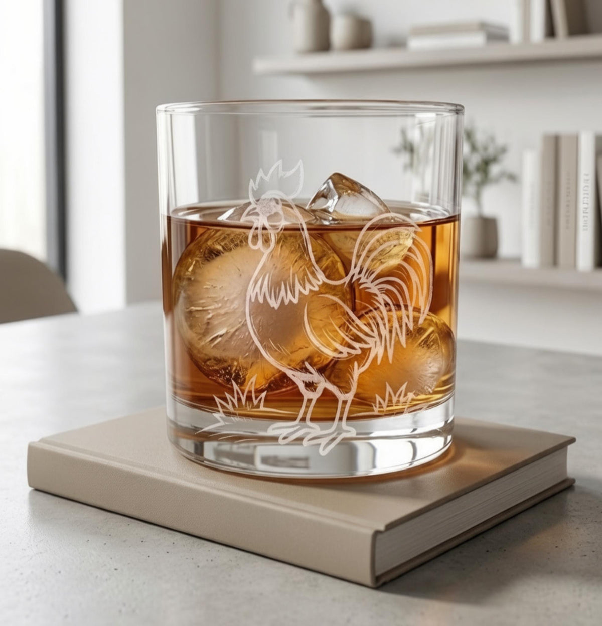 Unique Farmhouse Decor Bourbon Tumbler Gift