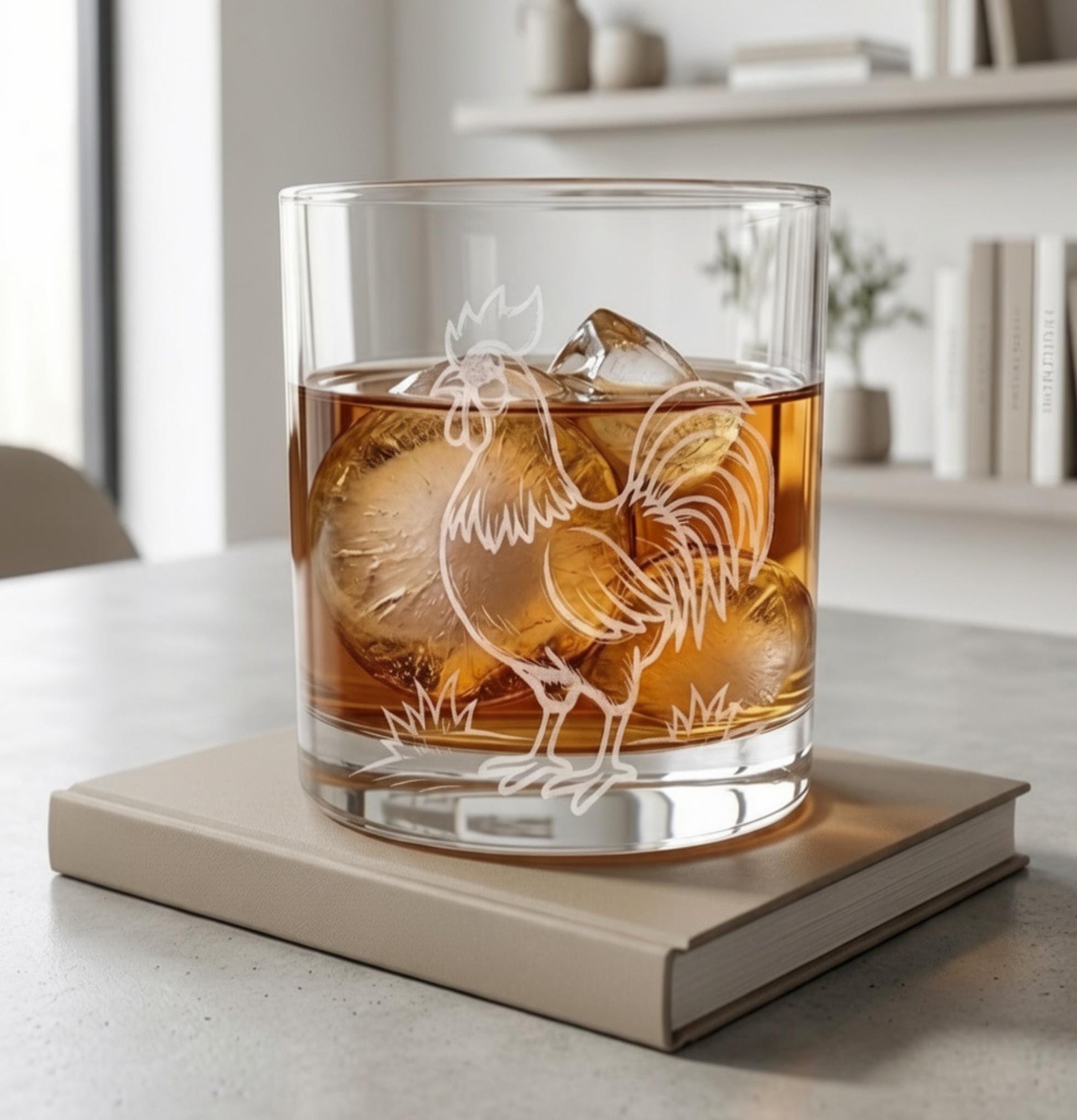 Unique Farmhouse Decor Bourbon Tumbler Gift