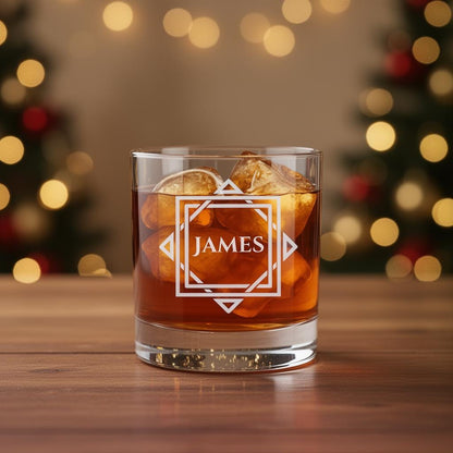 Old Fashioned Bourbon Lowball Glass