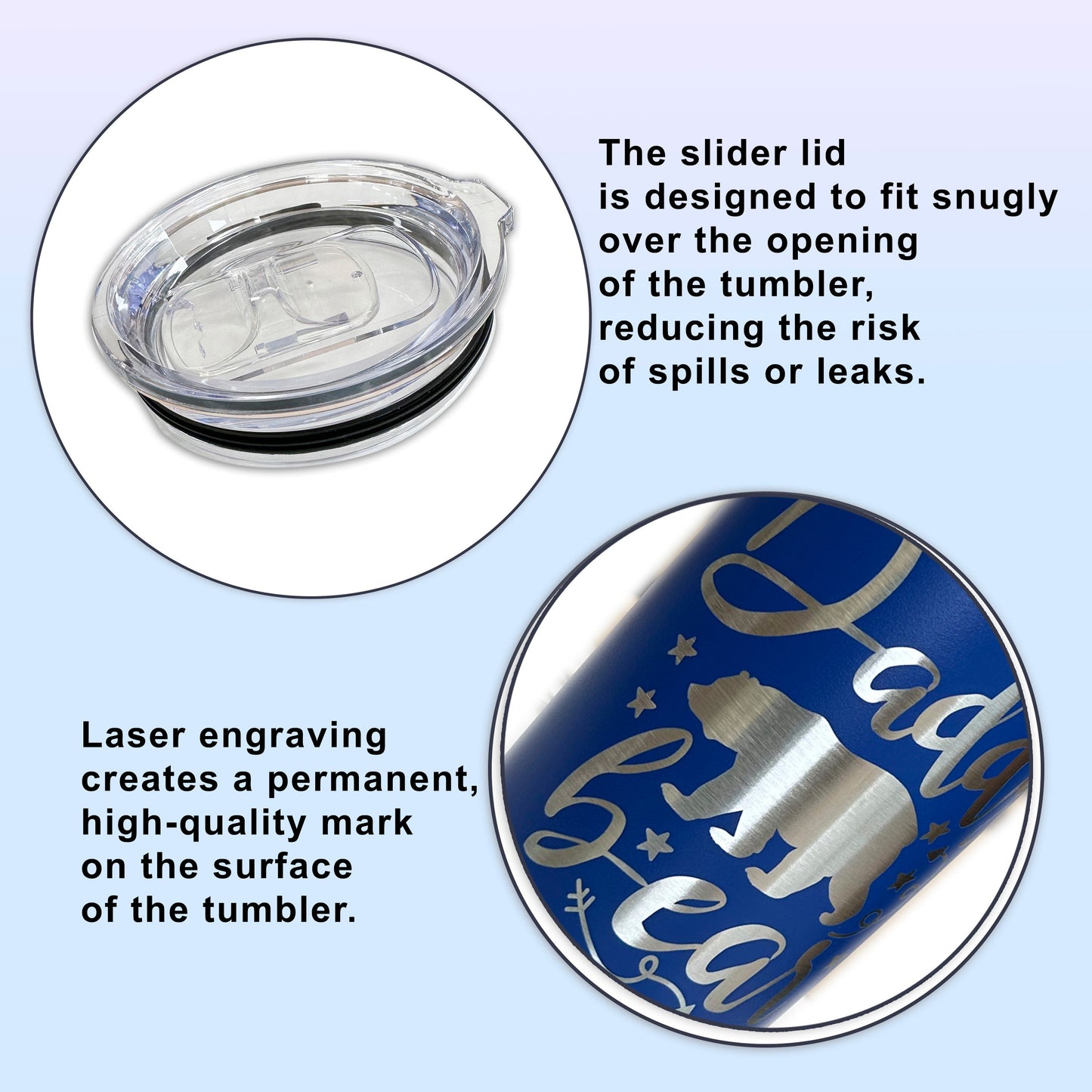 Chess Tumbler 30 Oz Laser Engraved