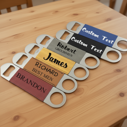 Personalized Bottle Opener, Custom Bar Tool Favor