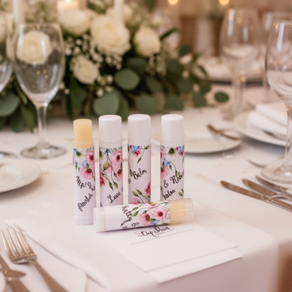  rustic wedding and bridal shower favor stickers, set of 15