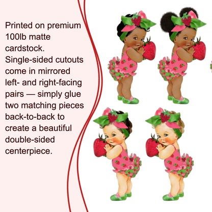 Strawberry Girl Centerpiece