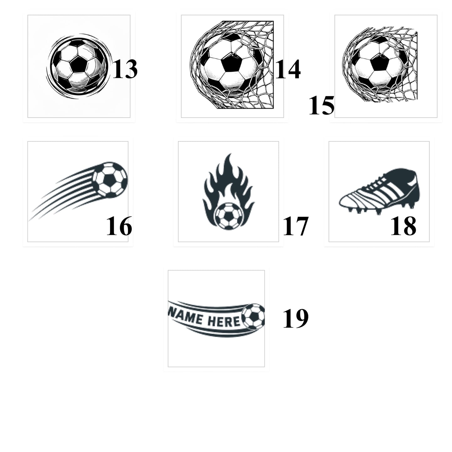 Personalized Soccer Player Tumbler with Handle Laser Engraved Gift