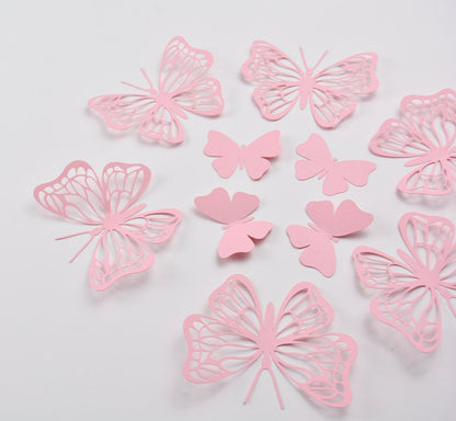 paper butterfly decorations for birthday and baby shower decor